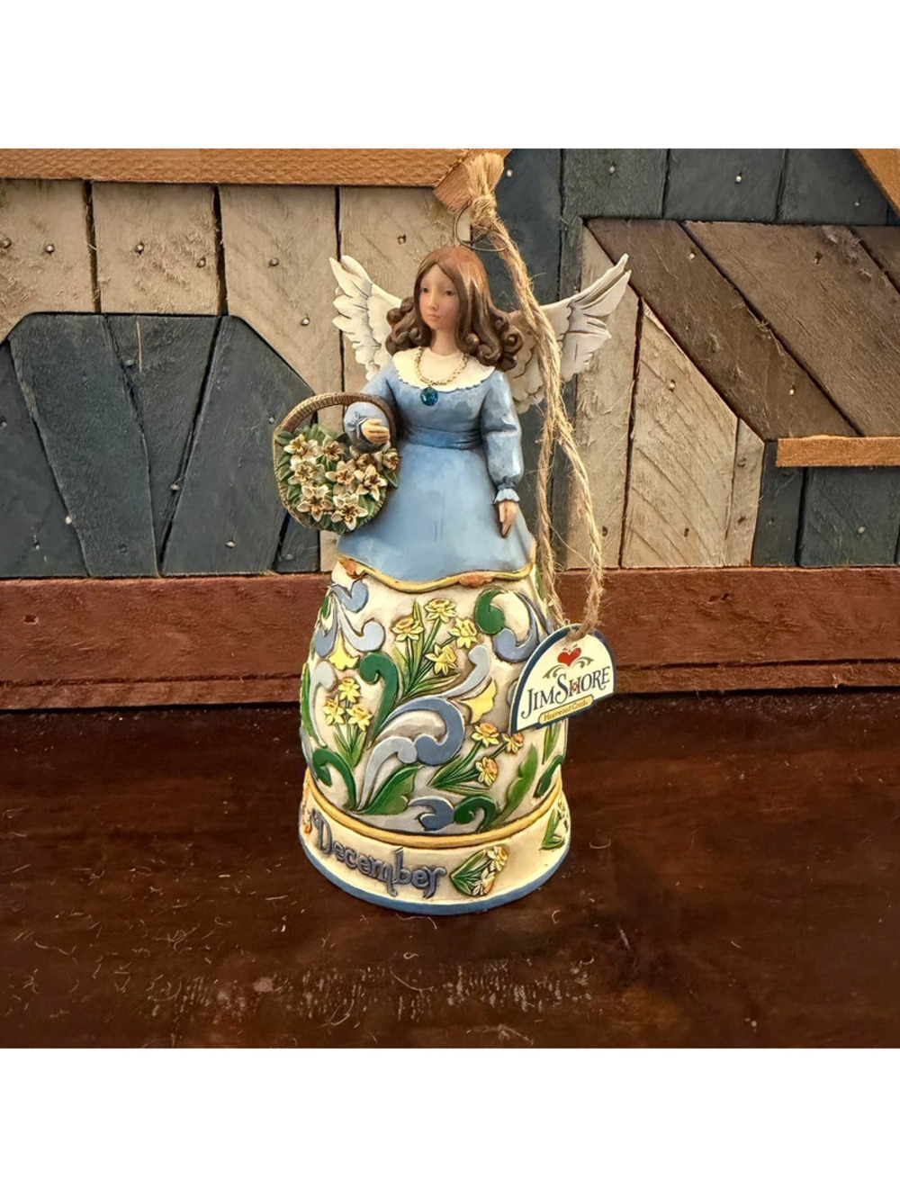 Jim Shore December Birthday Month Angel Figurine 4012561